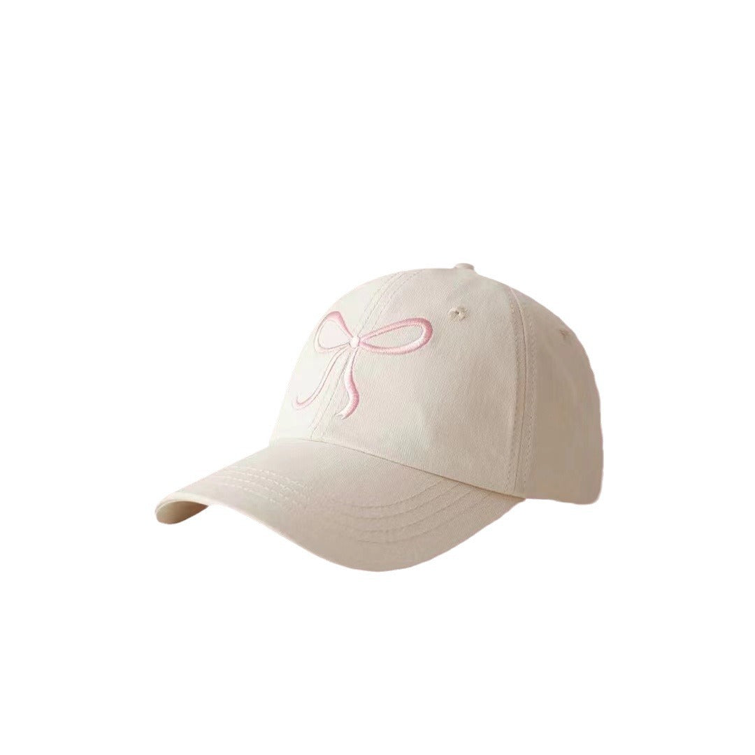Wholesale Bow embroidered sun protection cap